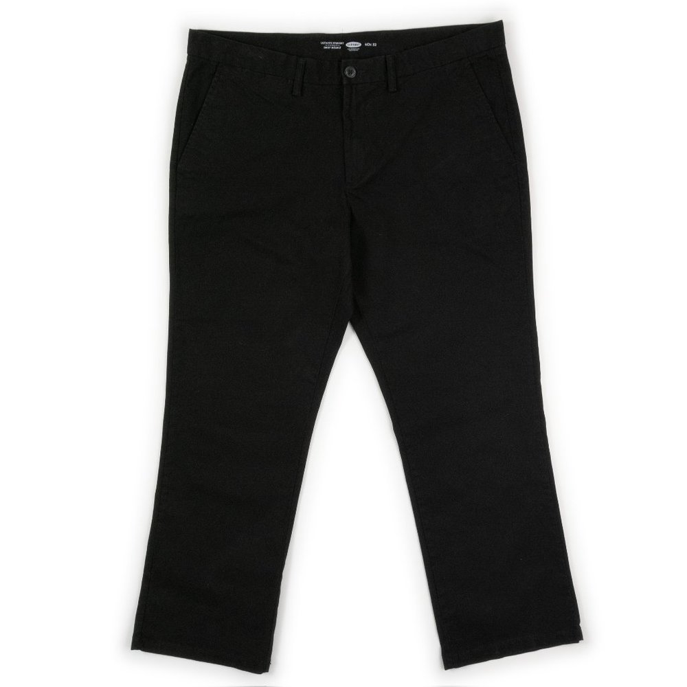 OLD NAVY black Ultimate Straight pant size 40x32